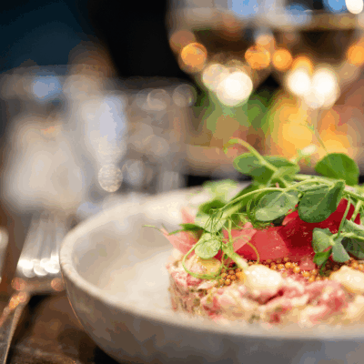 vue plat du restaurant