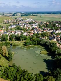 vue drone Les Trois-Moutiers