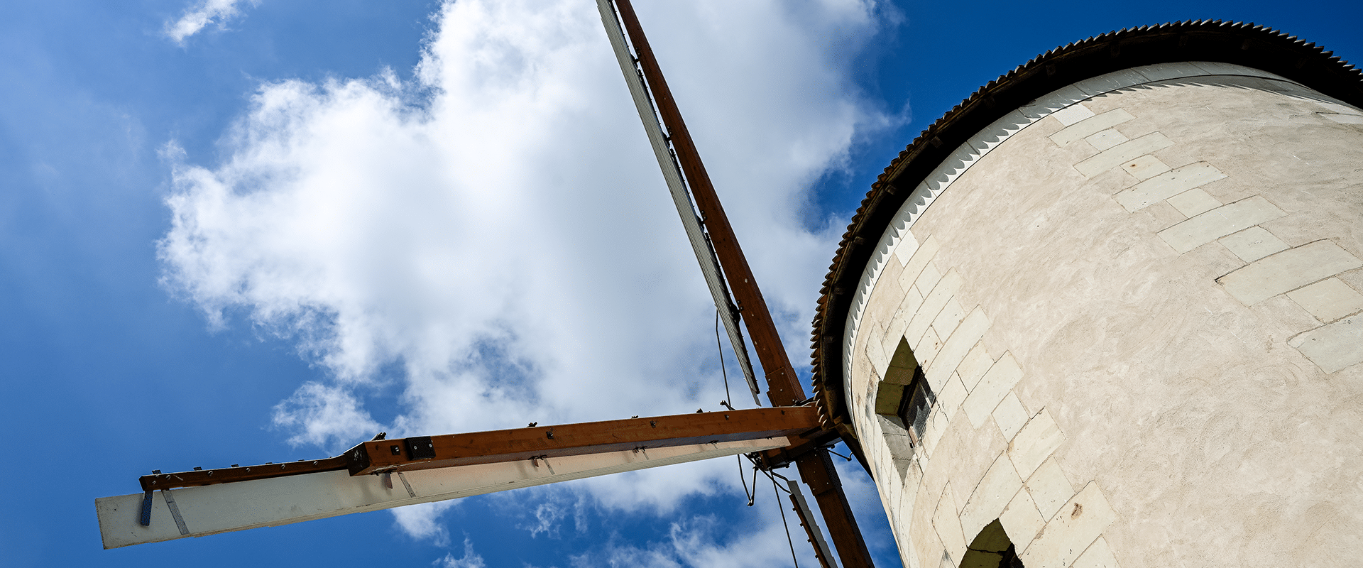Moulin à vent les trois moutiers