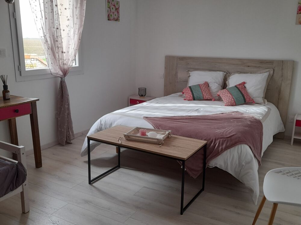 Chambre côté jardin 2 - Gîte le Relais du Mardelon