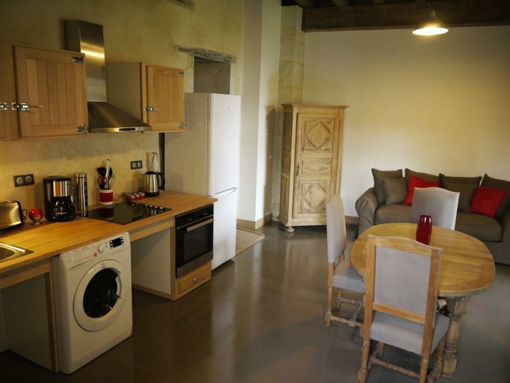 Pièce de vie_Gite Brilhac_Château de Monts-sur-Guesnes