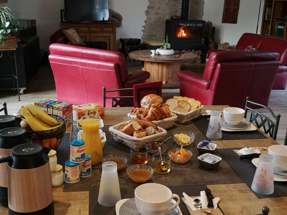 La ferme du Grand Bois Petit-Dejeuner