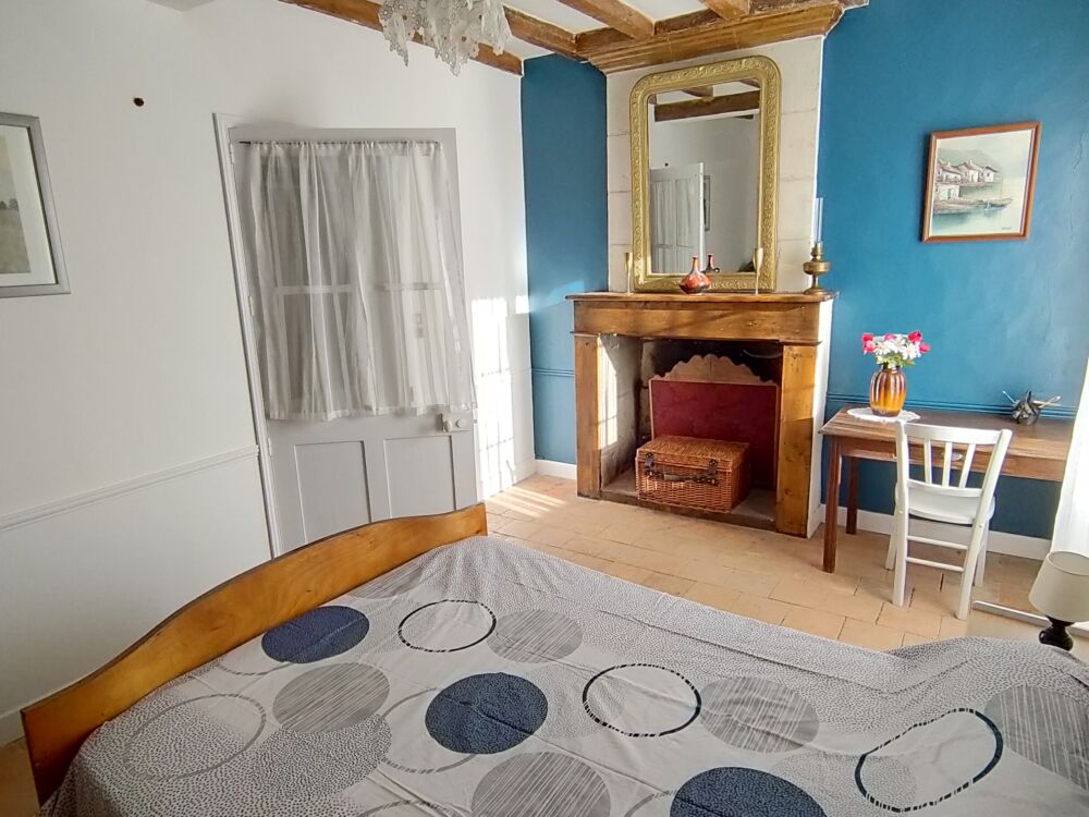 Maison du Coteau_Glénouze_2022- Chambre rez de chaussée