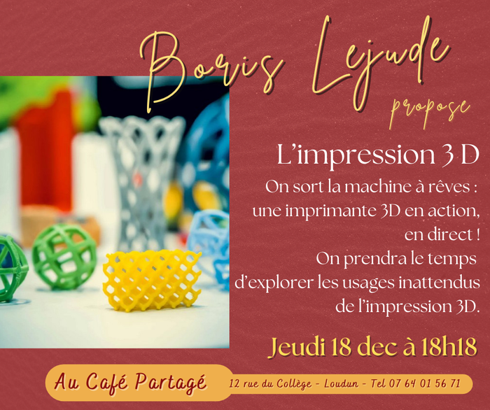 L'impression 3D