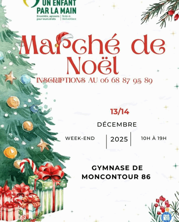 Marché Noël Moncontour