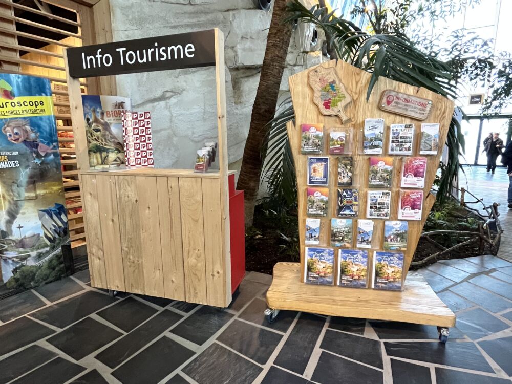 Point d'informations touristiques_Center Parcs-Le Bois aux daims_2023