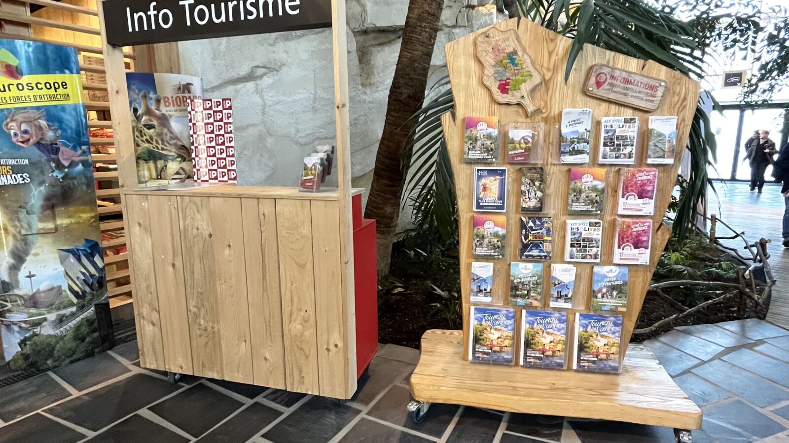 Point d'informations touristiques_Center Parcs-Le Bois aux daims_2023