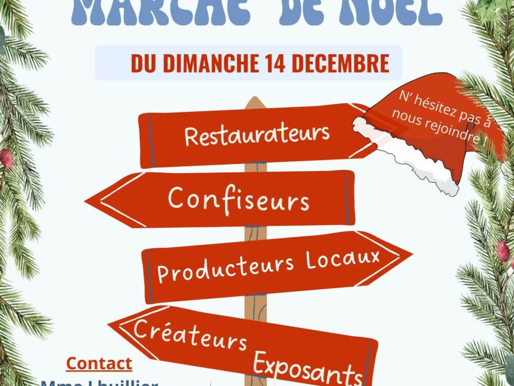 marché de noel Pouant